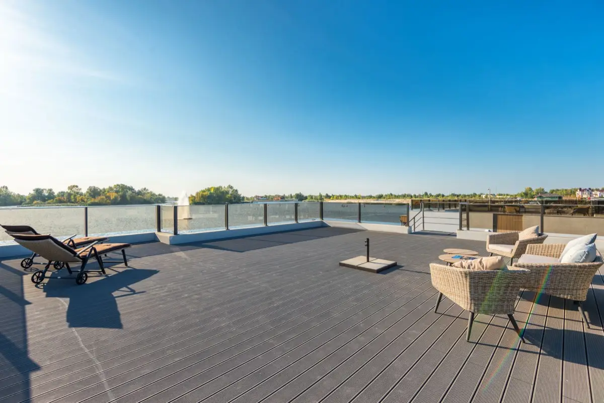 deck building project in McAllen, TX — 1